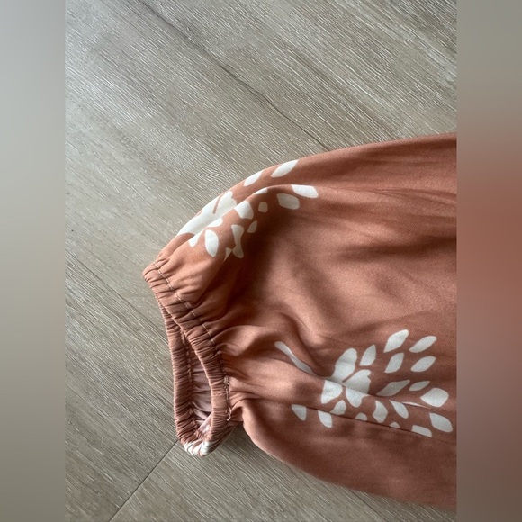 Anthropologie Dolan Alvia Peasant Top Peach Floral SZ S - Picture 5 of 7
